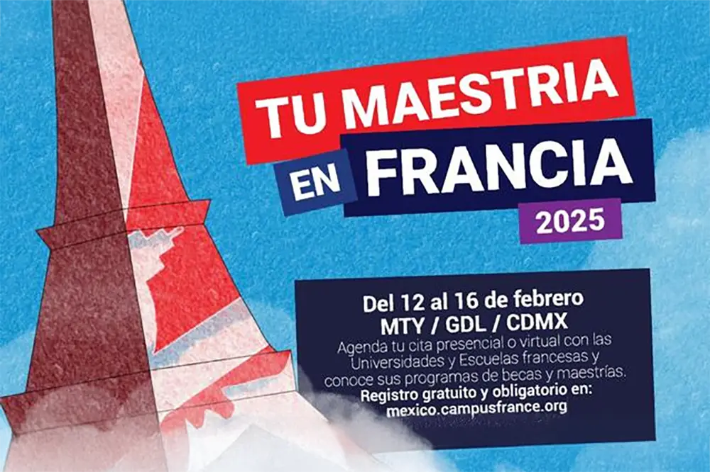 Tu Maestría en Francia 2025