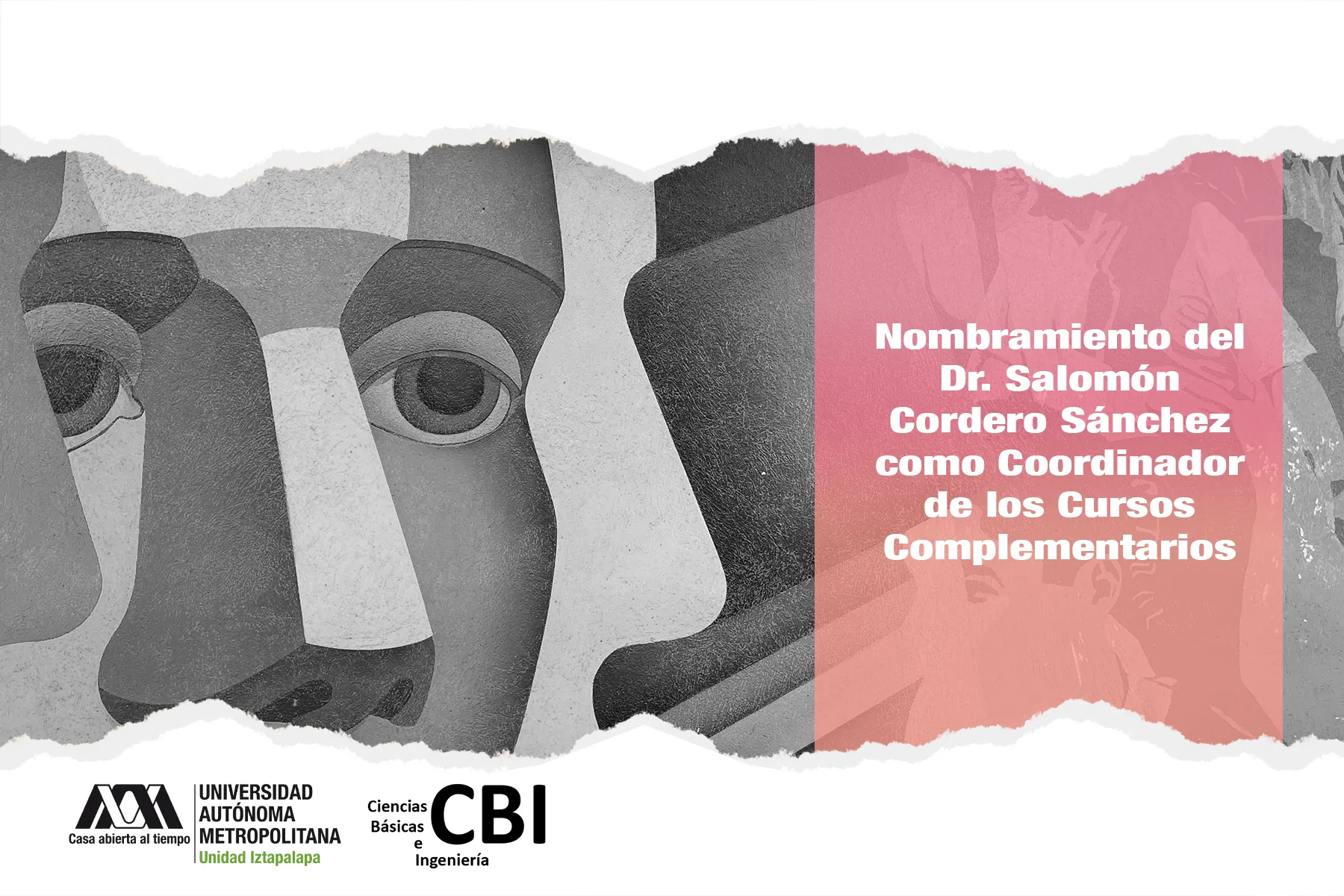 Nombramiento del Dr. Salomón Cordero Sánchez como Coordinador de los Cursos Complementarios