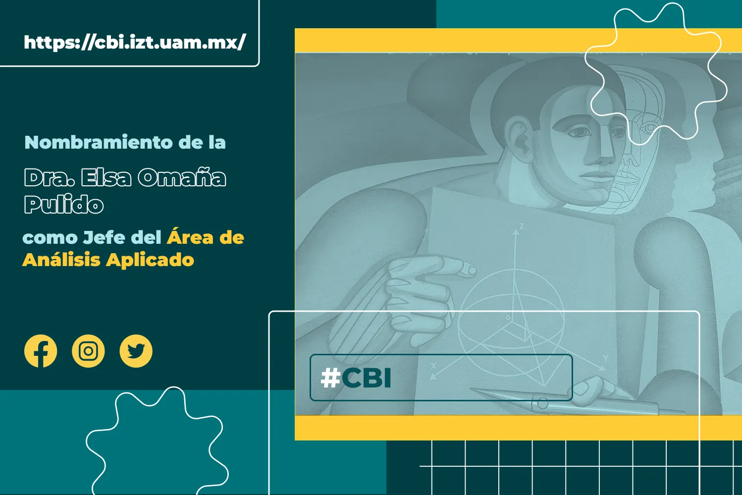 Nombramiento de la Dra. Elsa Omaña Pulido como Jefe del Área de Análisis Aplicado