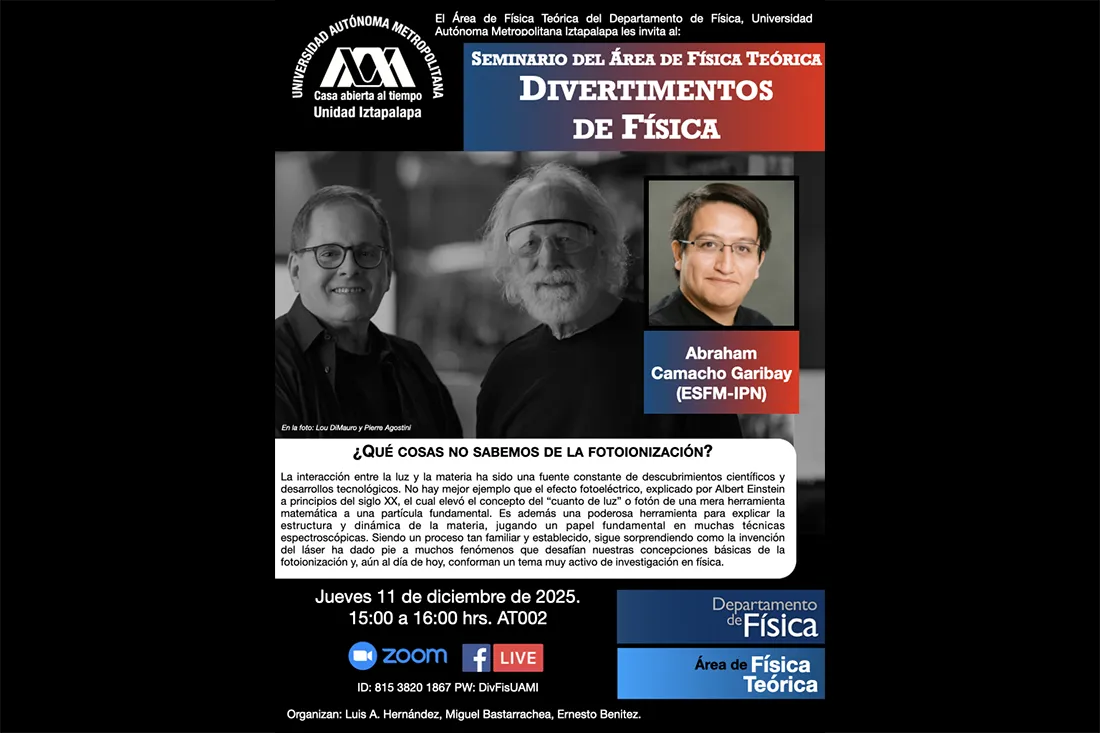 Seminario del Área de Física Teórica